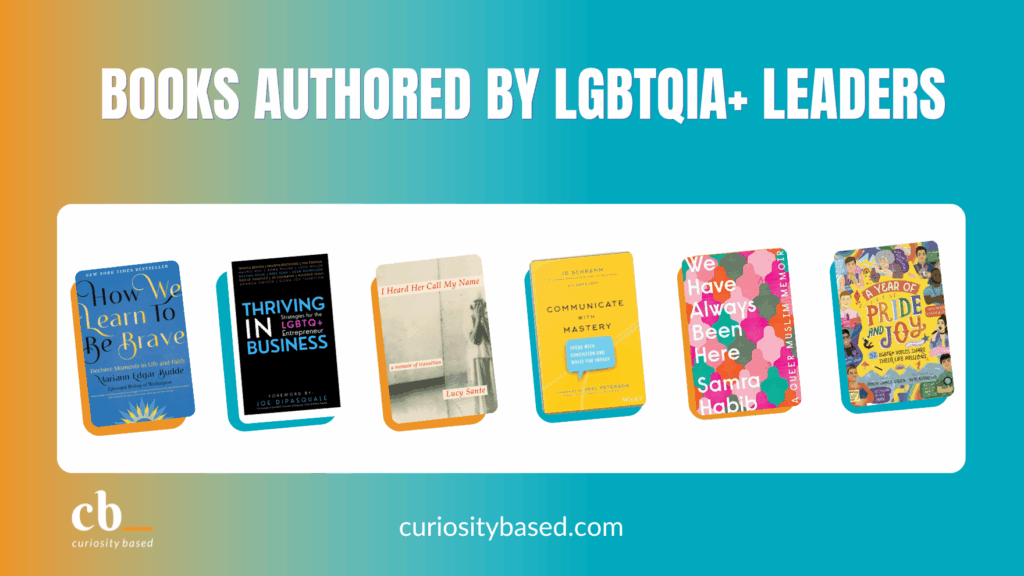 2025 LGBTQIA+ Leadership Books header